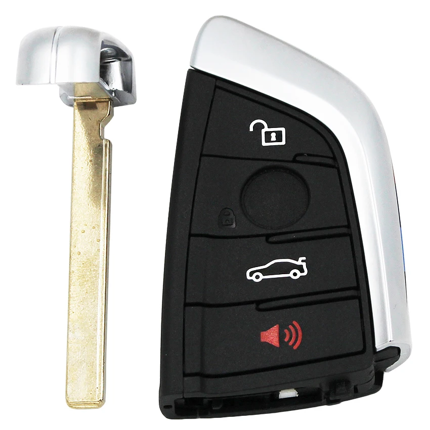 4 кнопки дистанционный смарт ключ-брелок 315 МГц 433 868 с чипом для BMW 1 2 3 5 6 7 серии X1 X3 F