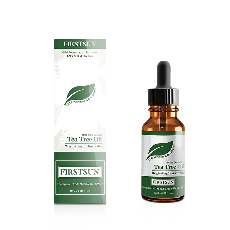 

Firstsun Tea Tree Essential Oil Moisturizing Massage Oil Control Face Serum Fade Acne Marks Shrink Pore Skin Care Essence TSLM1