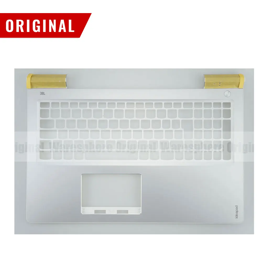 Для lenovo IdeaPad 700-15 700-15ISK ЖК-задняя панель Упор для рук Нижняя основа чехол петли 5CB0K85923 5B30K85938 - Цвет: Palmrest Silver