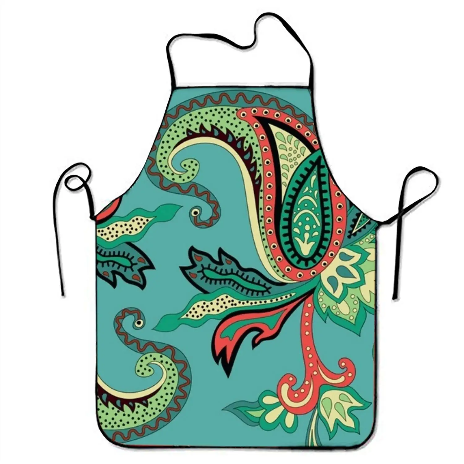 Платье с узором пейсли милый фартук Пособия по кулинарии Кухня выпечка