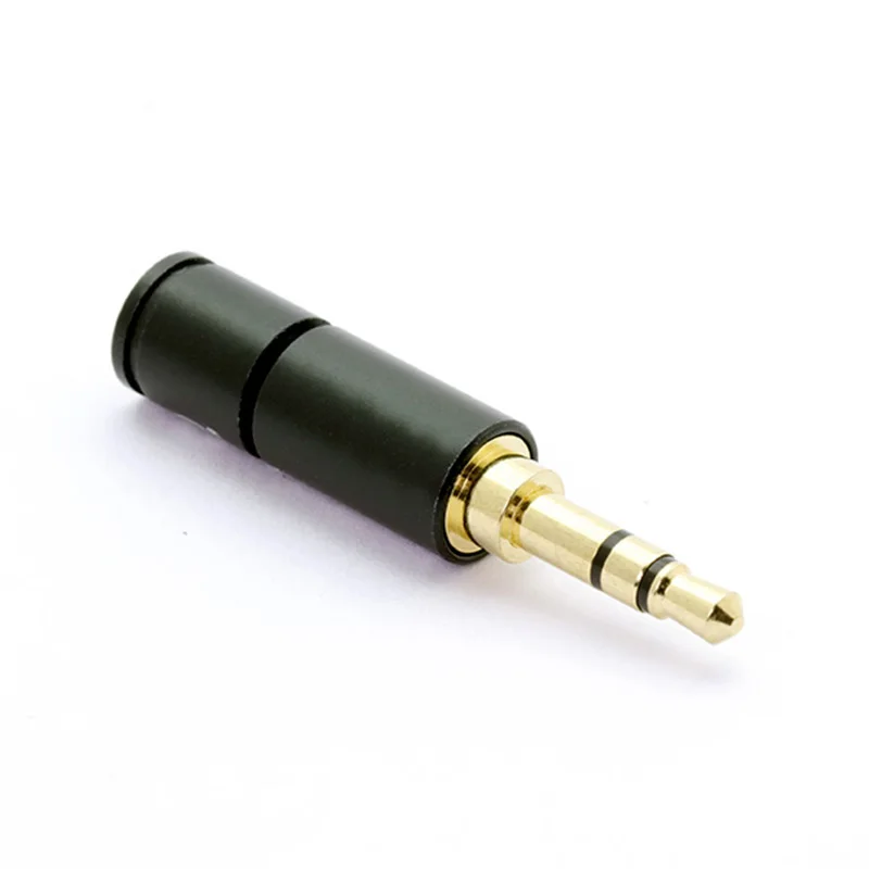 3PCS Jack 3.5mm Audio Plug 3 Pole Gold-plated Earphone Connector with Aluminum tube&ampScrew locks welding free packing | Обустройство