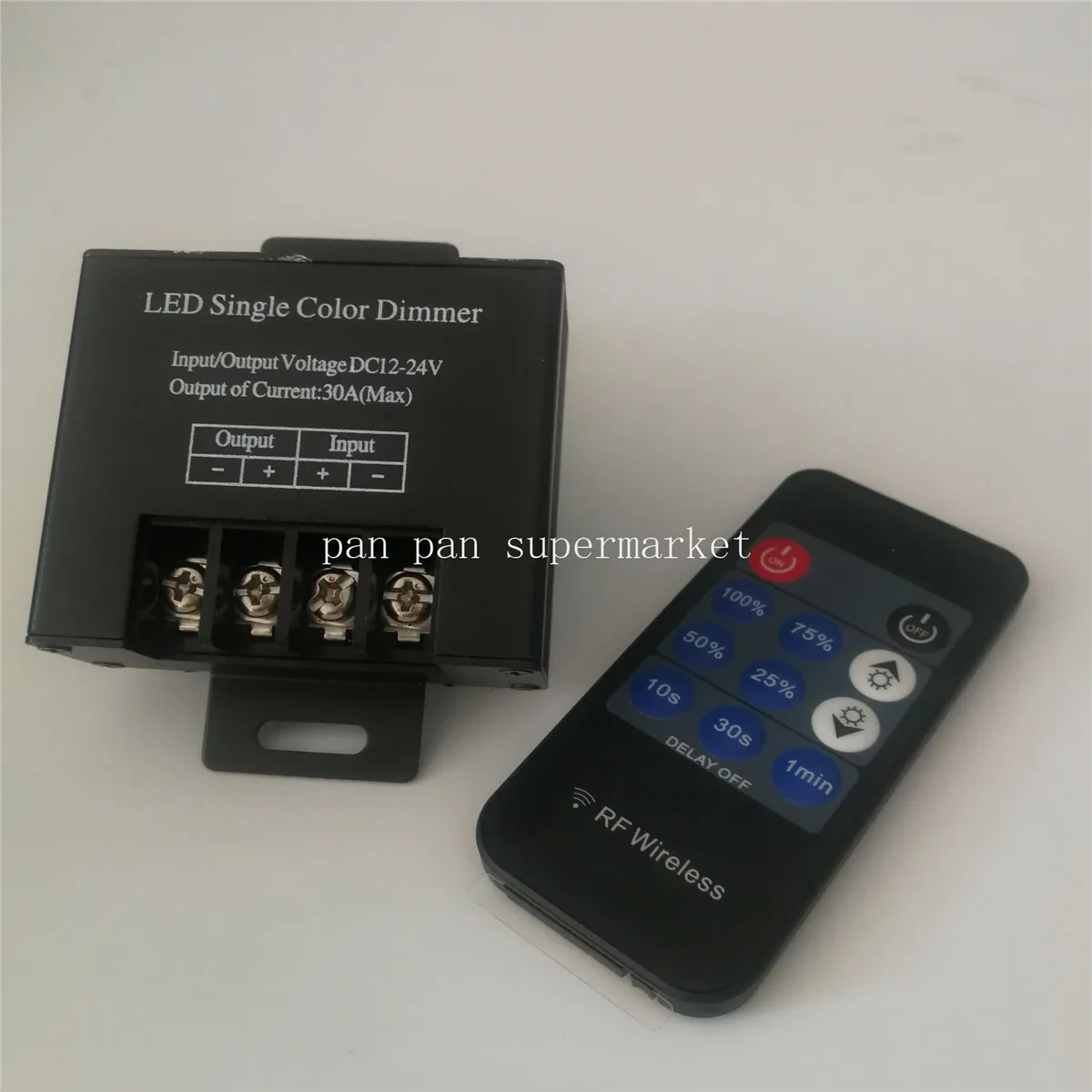 DC 12V 24V 30A светодиодный Одноцветный диммер РФ беспроводной для 5050 5730 гибкий