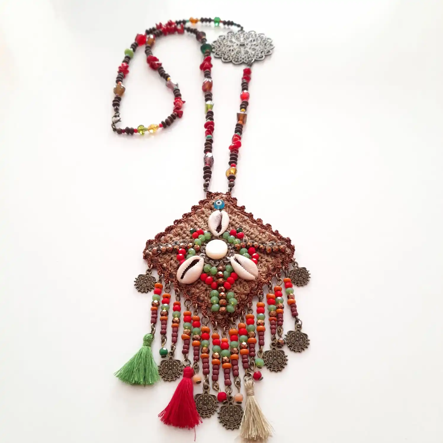 

Goodtime Long Necklace Women Handmade Jewelry