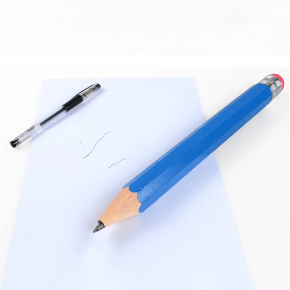 

Деревянные свинцовые карандаши 35 см, черные свинцовые ручные большие карандаши, новинка, подарки для детей, школьные канцелярские принадле...