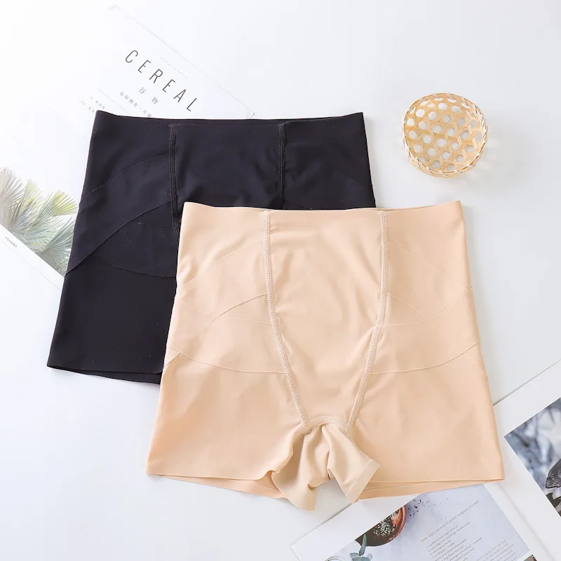 

Gobetter Ice Silk Бесшовные женские трусы Высокая Талия Body Shaper Корректирующее утягивающее белье женский Фитнес удобные трусы; Детские трусы