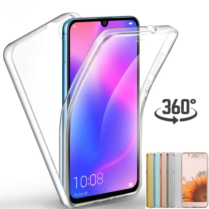 Чехол из ТПУ с полным покрытием 360 градусов для Huawei Mate 10 20 Lite P30 P20 Pro P10 P9 P8 2017 P Smart 2019