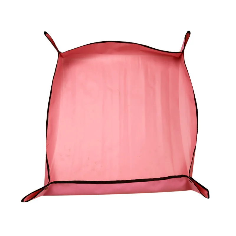 

Gardening Planting Mat Reusable Waterproof Basin Land Cushion Square Mix Soil Flower Gardening Pad Lock Design 75x75cm