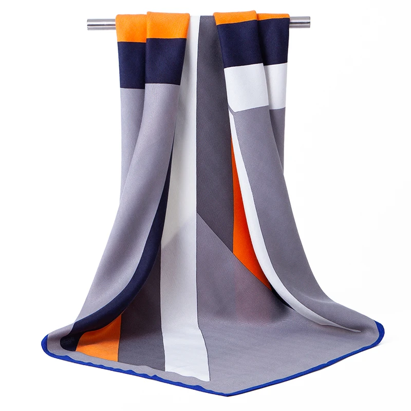 Портной Смит большой квадратный размер шарф женский модный дизайнерский шейный