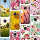 Роскошный модный чехол с цветами для Motorola Moto G9 G10 G30 G8 E7 E6S G7 G6 E6 G5 G5S E5 One Macro Plus Play Power Lite TPU