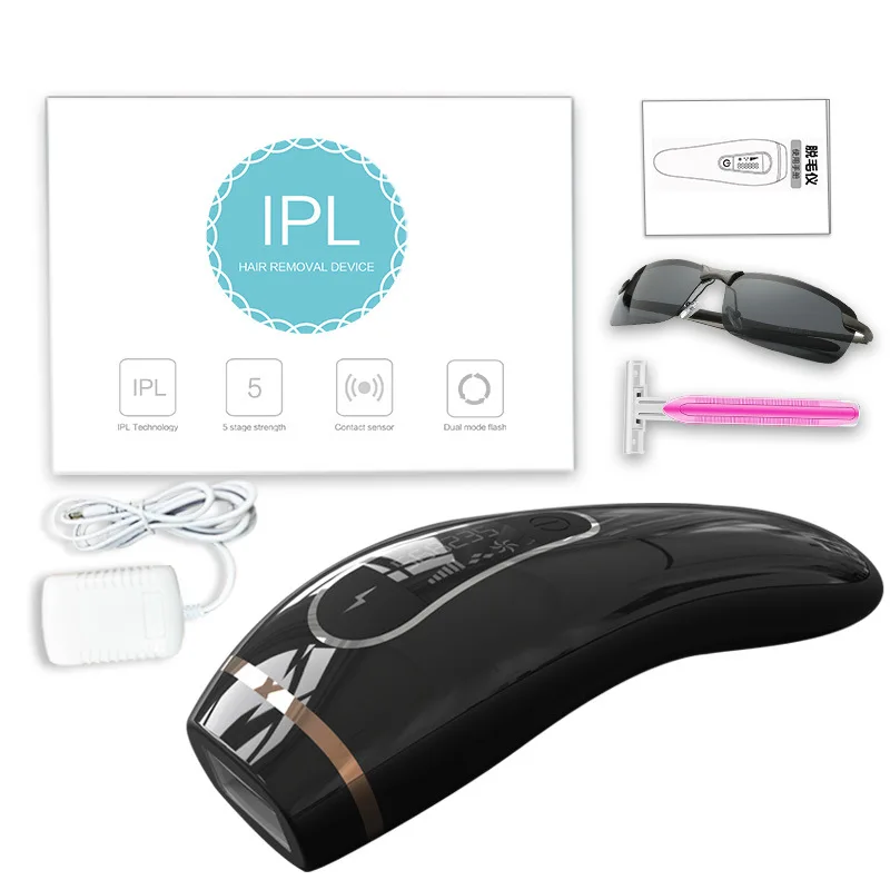 Лазерный эпилятор для удаления волос на всем теле IPL 990000 снимков портативный мини