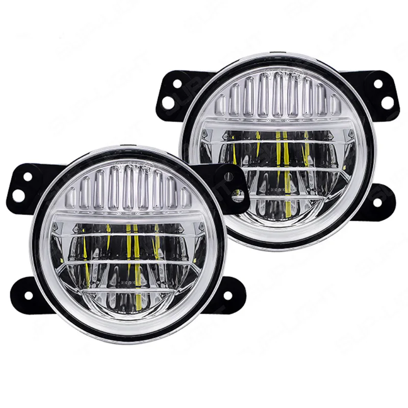Светодиодсветильник Противотуманные фары 4 дюйма для внедорожников JK JL 20 Вт 12 в