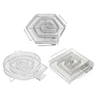 Уличные детали для барбекю, тепловой экран для генератора холодного дыма для барбекю, для бекона, рыбы, для приготовления пищи с деревянной стружкой, курительная коробка