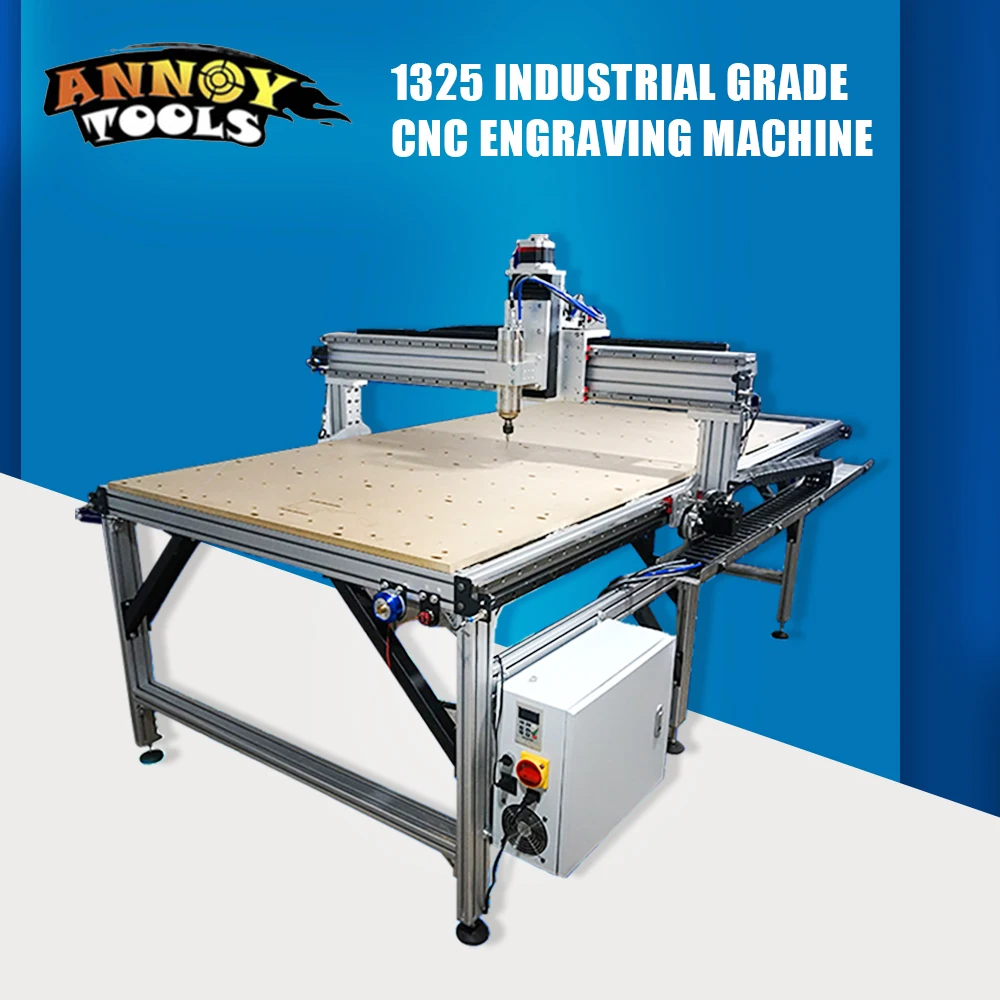 CNC Pro 1325 Engraving Machine Fully Automatic CNC Woodworking Advertising Stone Plasma Multifunction