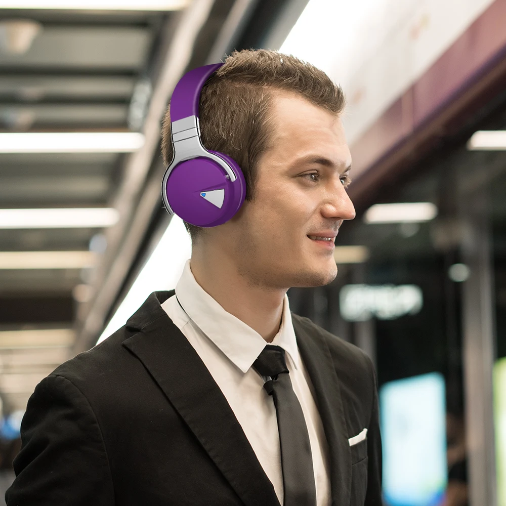 COWIN E7-KY беспроводные Bluetooth стерео наушники компьютерные игровые проводные наушники для путешествий на открытом воздухе черная гарнитура Hi-Fi музыкальный плеер