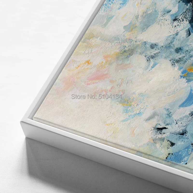 Goedkoop Abstracte Kleur Blok Canvas Schilderij Mode Grote Wall Art Foto Voor Woonkamer Gangpad Moderne Home Decor
