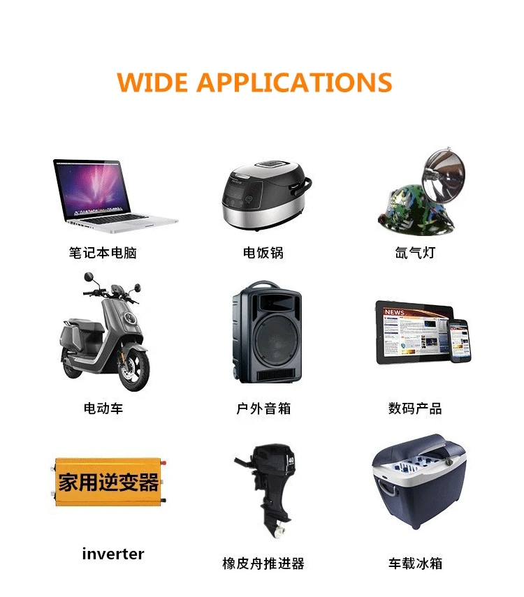 Литий-ионный аккумулятор USB 14 в 6 Ач для лодочных моторов/солнечной