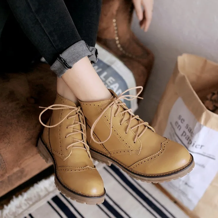 Сапоги большого размера женская обувь Ботинки martin для женщин женские ботинки