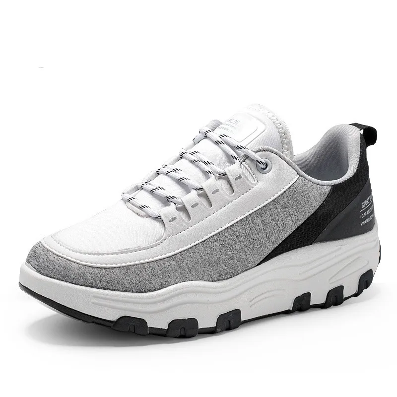 Женские кроссовки на танкетке SWONCO Весенняя повседневная обувь для снижения