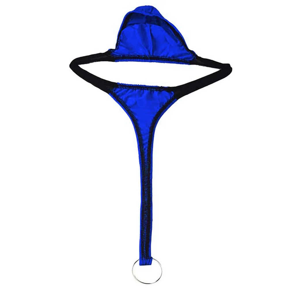 Стринги с металлическими кольцами брифы нижнее белье удобные дышащие Бесшовные