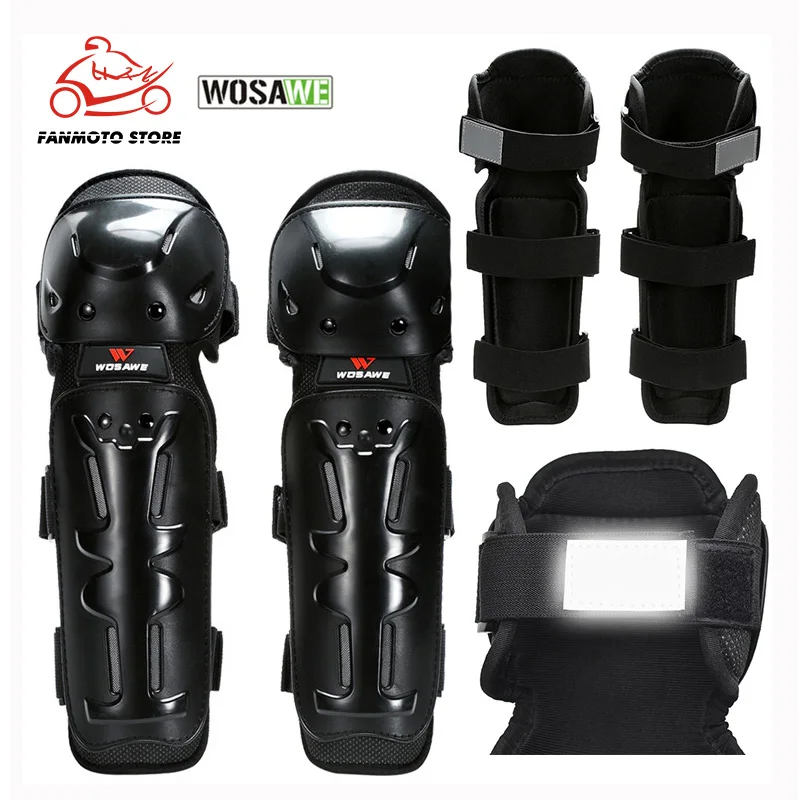 Наколенники WOSAWE мотоциклетные мужские защитное снаряжение защита для колена