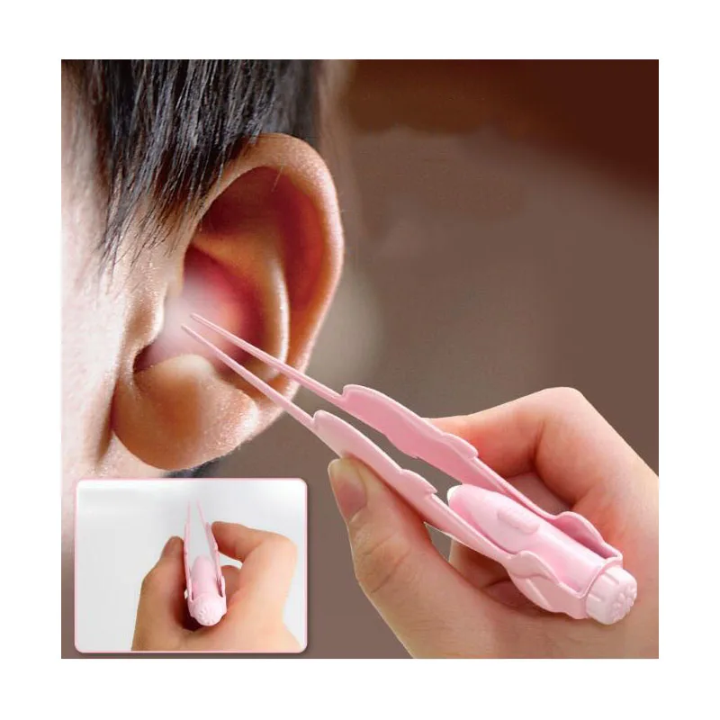 Светодиодный детский пинцеты для чистки светильник Ушная ложка кости копание