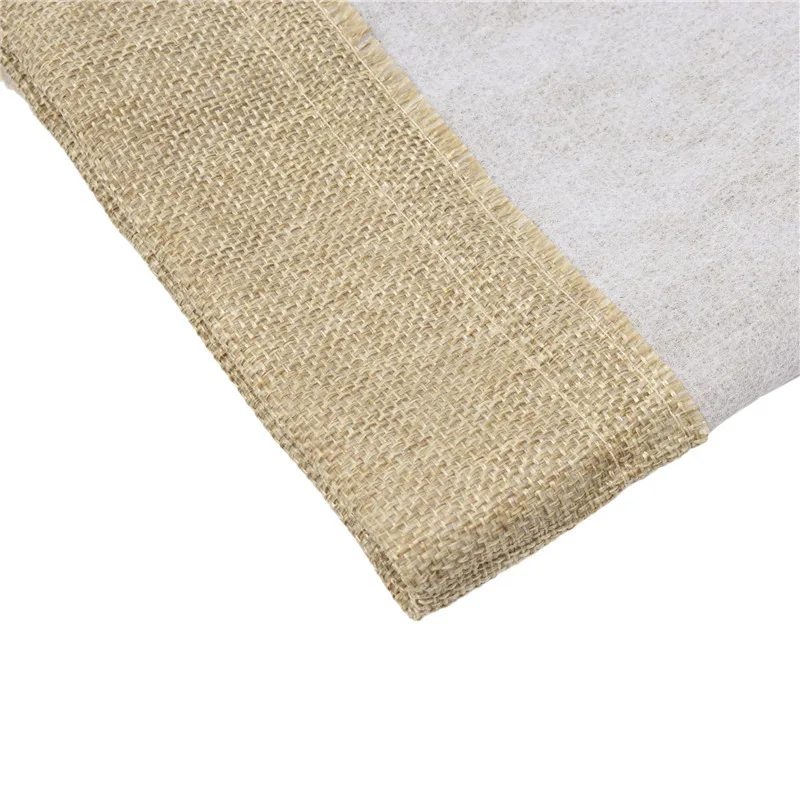 10 шт. рождественские джутовые льняные мешки для винных бутылок чехол бутылки