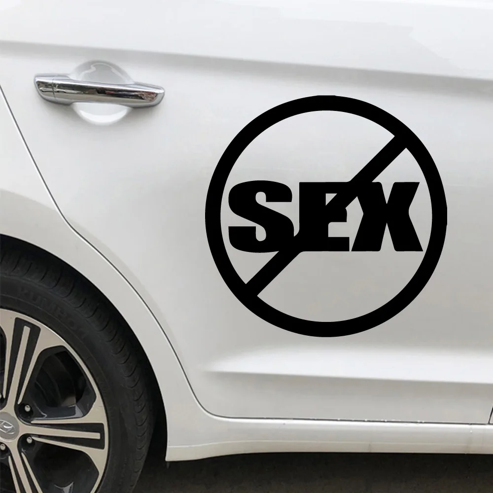 

Vinyl Ban Car Decal Fun Personality Car Sticker Decal Car Styling