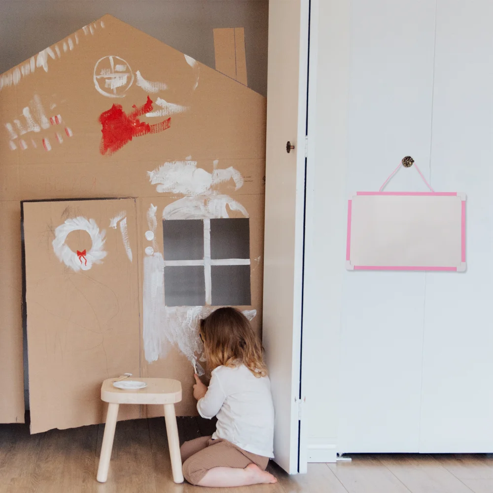 

1 Set Practical Hanging Whiteboard Magnetic Erasable Smooth Whiteboard