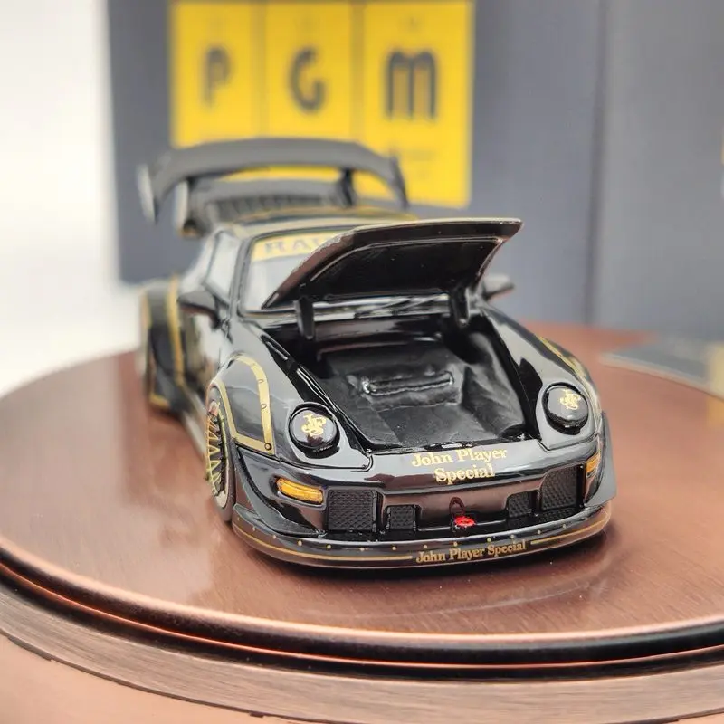 PGM 1:64 для P ~ sche 993 RWB Rauh Welt Begriff литье под давлением модели Ограниченная серия