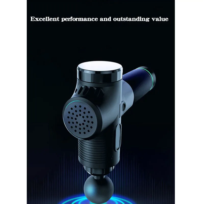 New Electronic Pistol Body Massage Led Low Noise Muscle Pain Relief | Бытовая техника