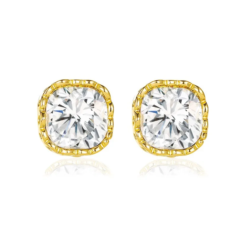 

Alloy Geometric Love Inlaid Crystal Pearl Women's Earrings Korean Style New Fashion Temperament All-match Earrings Wholesale