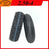 good quality 8 inch pneumatic inner and outer tire 2 50 4 universal wheel rubber thickened tyre trolley tiger car parts