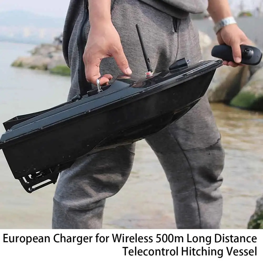 500m RC Nesting Ship Hook Boat Automatic Rowing Single Warehouse Bait Wireless EU/UK Plug Hot Sale Christmas Gift | Игрушки и хобби
