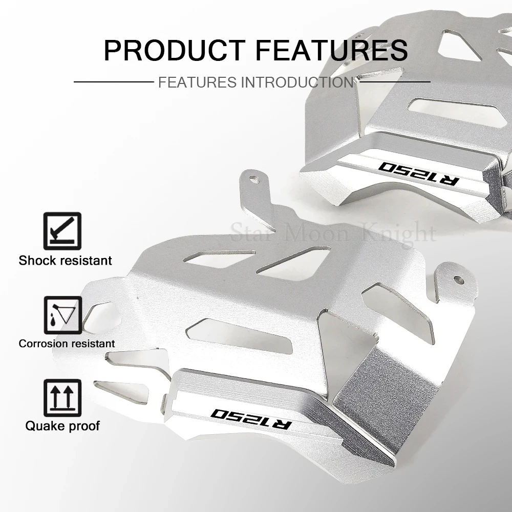 1 Пара Защитных Крышек Головки Цилиндра Двигателя R1250GS для BMW R1250 GS ADV Adventure R1250RS R1250RT 2019 2020 и новее.