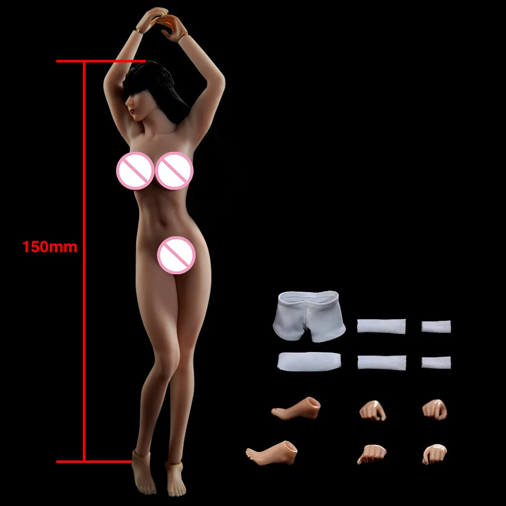

US/ Germany Stock 1/12 Sexy Flexible Female Suntan/pale Skin Seamless Body PHMB2018-T01 for 6" Action Figures Toys