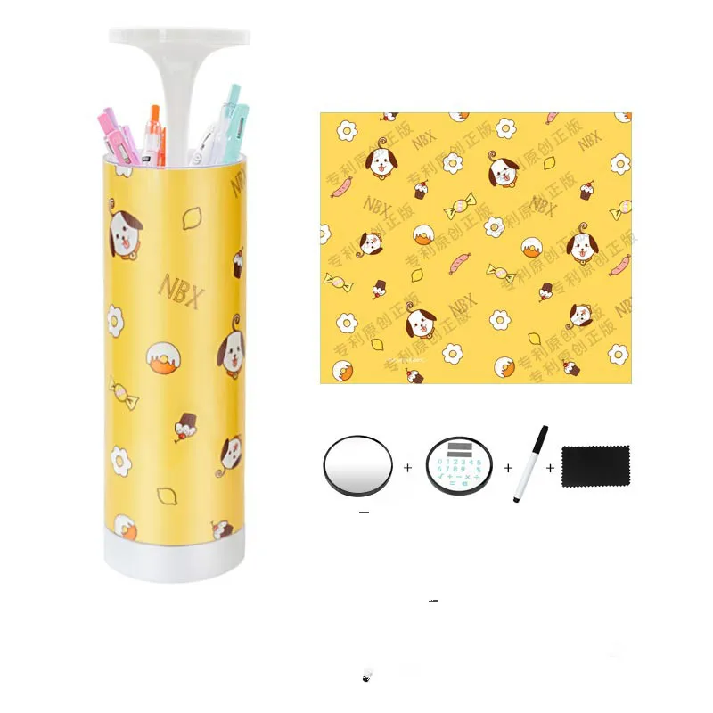Креативный чехол карандаш для доски с солнечным калькулятором