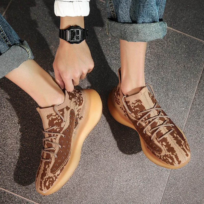 

sport comfortable sneaker casual shoe trainers men hot Fashionable male Light causal sports Casual 39 fashion solid mens black