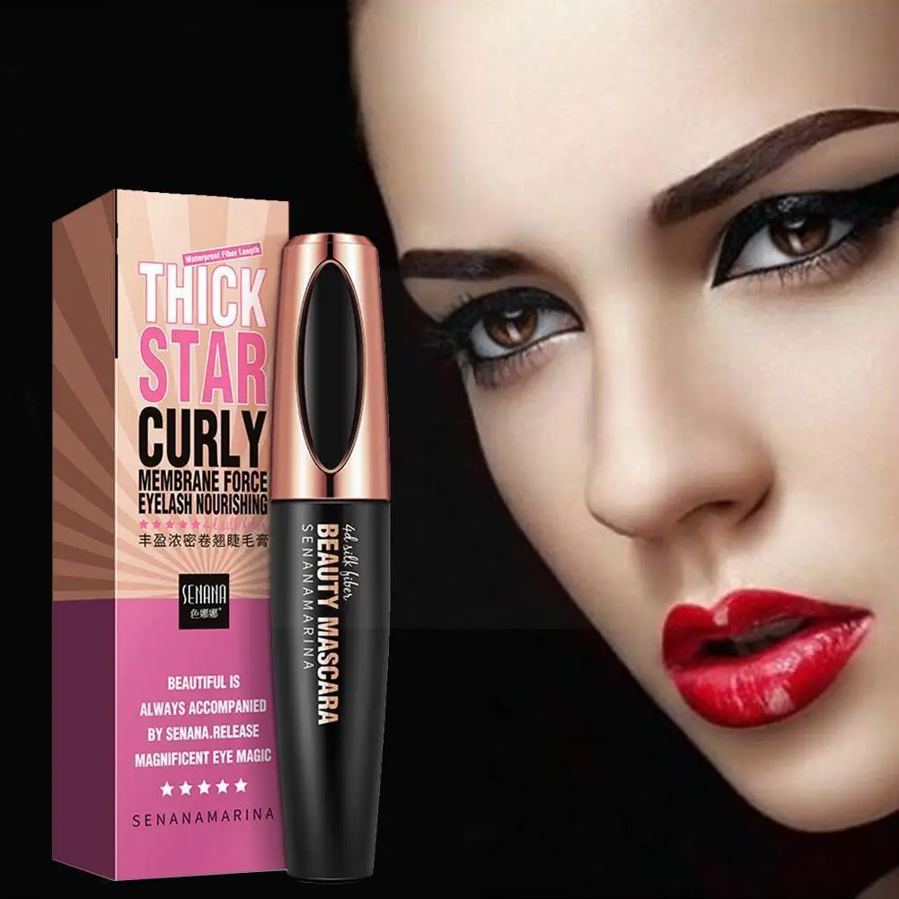 

Профессиональная тушь для ресниц для макияжа 4D, специальный выпуск, Женская быстросохнущая косметика, водостойкая секретная Q5Y7