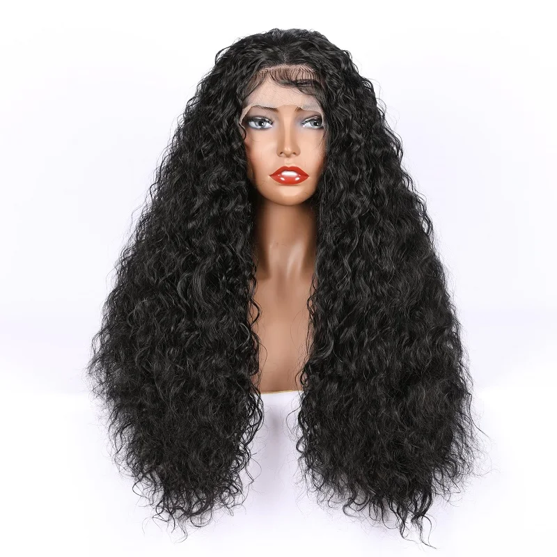 Парик из синтетического кружева для чернокожих женщин с детскими волосами |