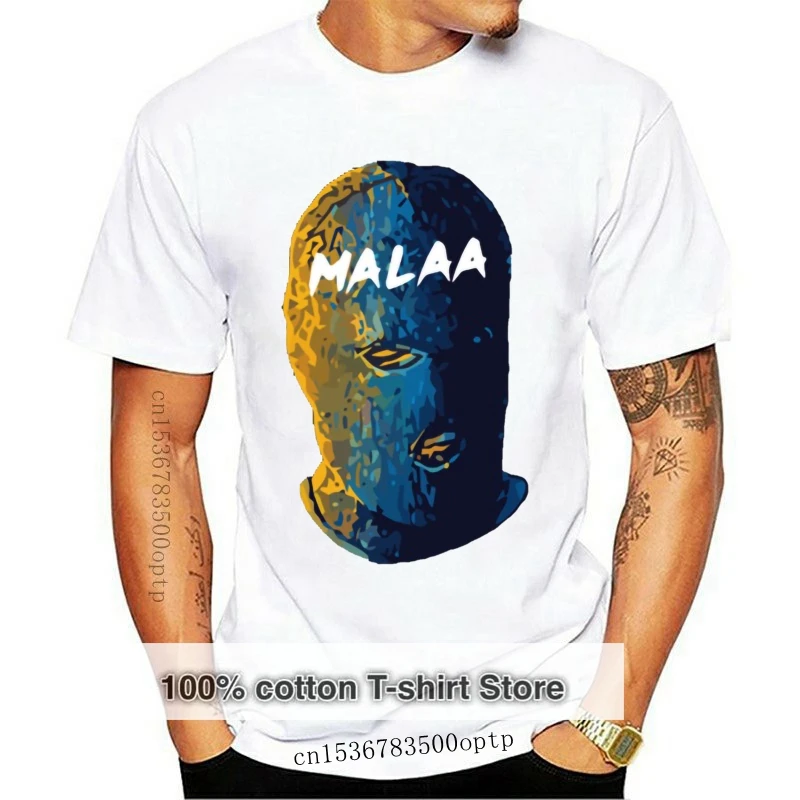 

Fashion Malaa Tshirt For Men Classical Famous Crew Neck Clothes Harajuku Men And Women T Shirts Short-Sleeve Camisas Shirt