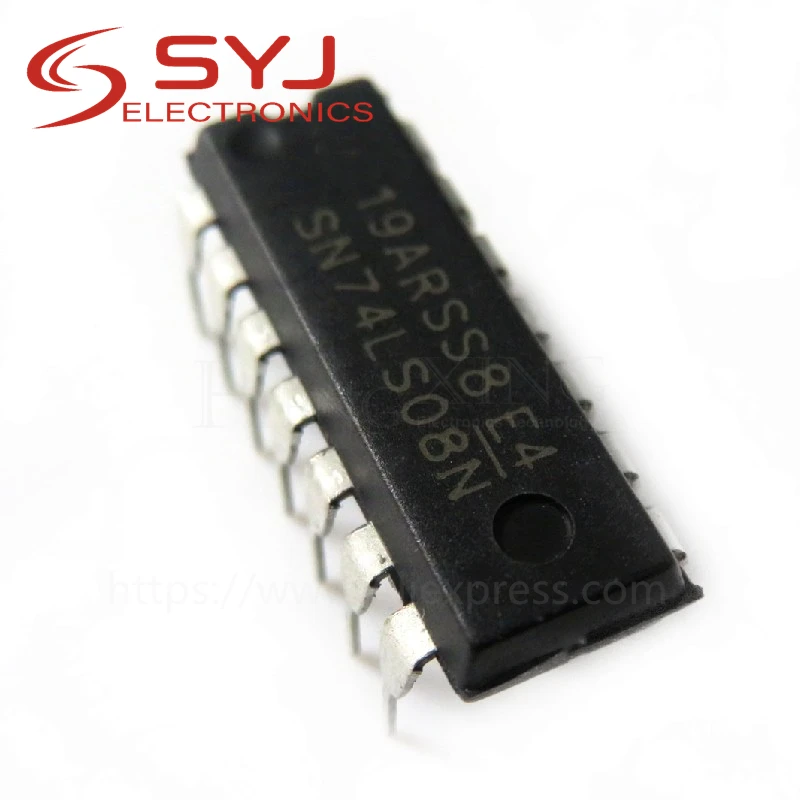 10 шт./лот SN74LS08N HD74LS08P 74LS08 DIP-14 в наличии | Электронные компоненты и принадлежности