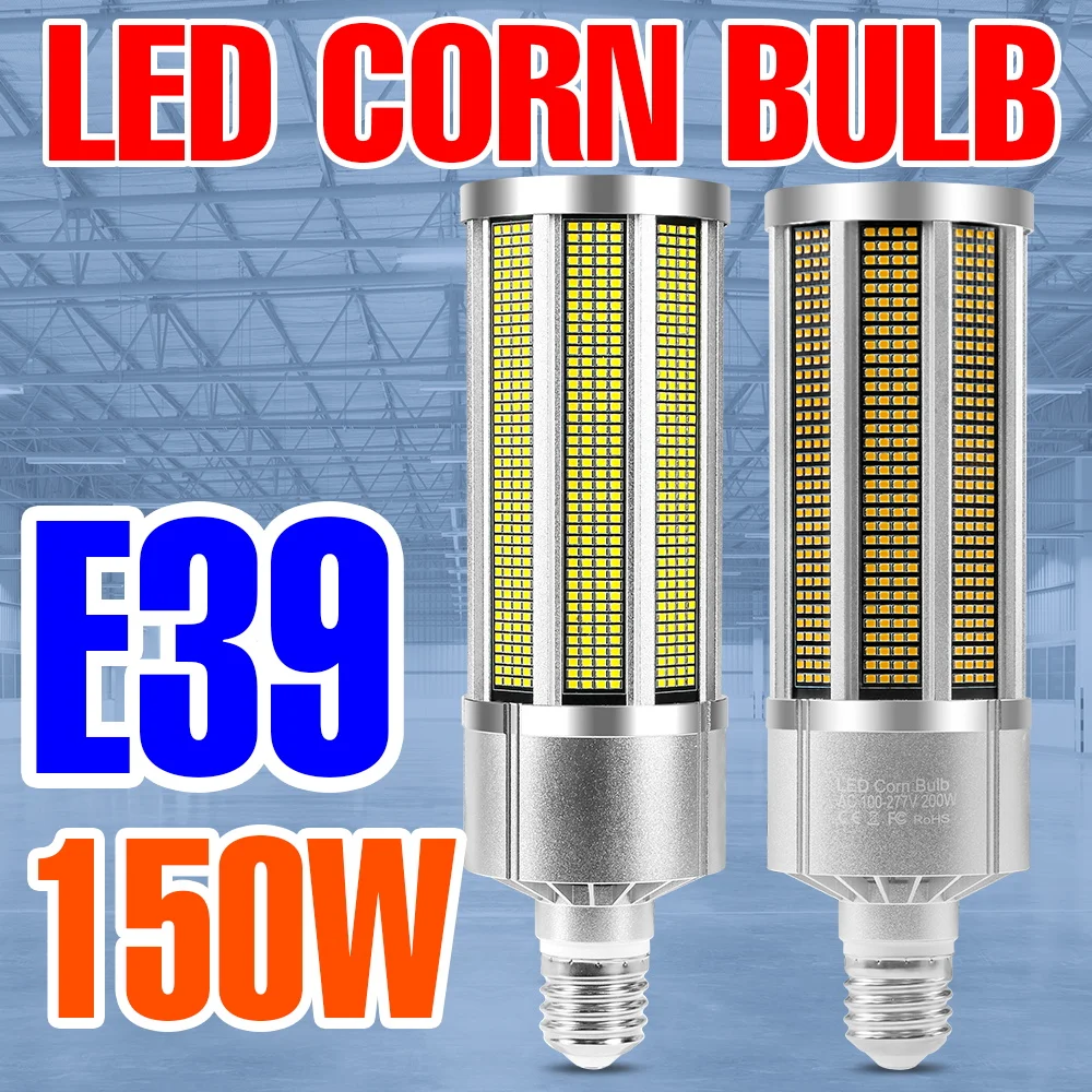 

Светодиодная лампа E39, 220 В, 150 Вт, 200 Вт, 240 Вт