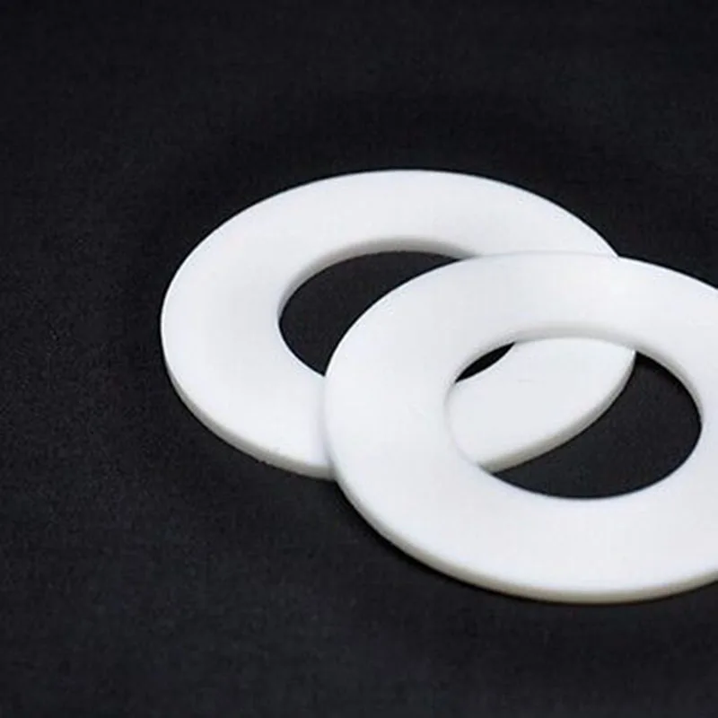 Плоская прокладка шайбы толщиной 3 мм 122x76x3 Telfon PTFE фланец|flat gasket|washer spacerptfe gasket |