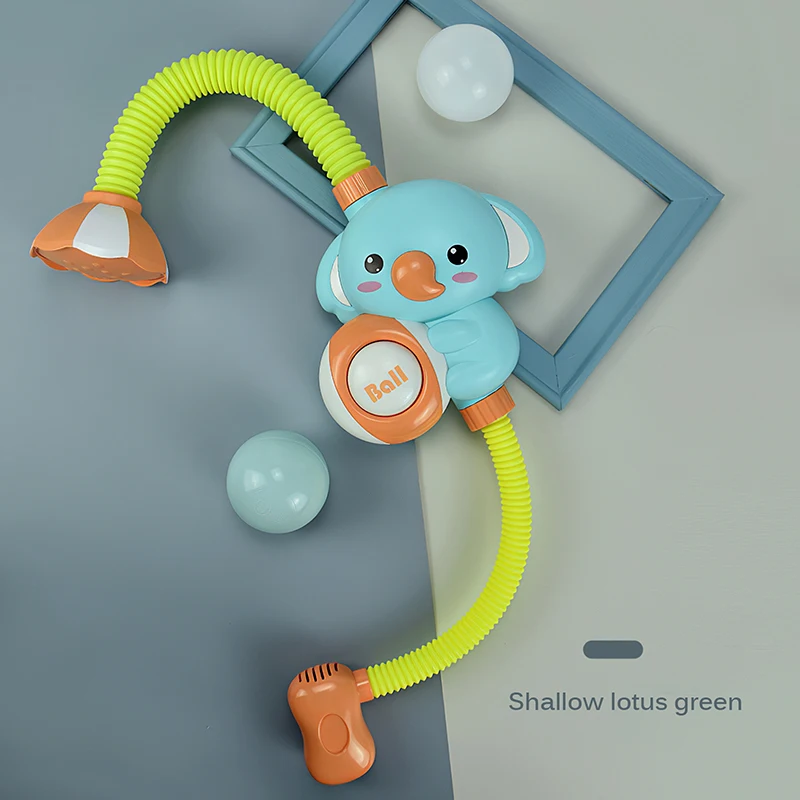 

Baby Bath Toys Bath Sucker Toys Baby Water Game Elephant Model Faucet Shower Electric Water Spray Toy For Kids Bathtub Sprinkler