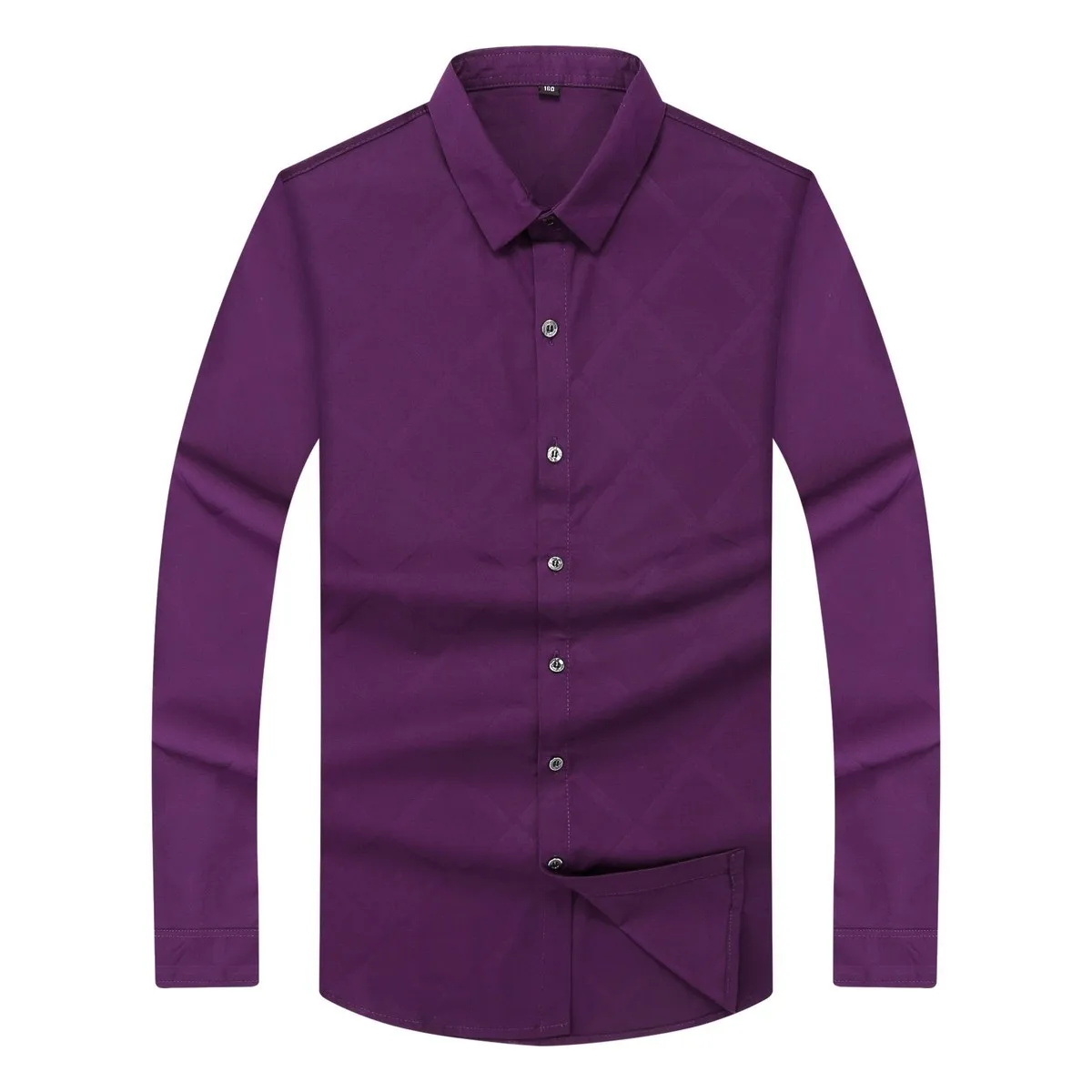 

plus size 8XLmen Casual Long Sleeved Printed shirt Slim Fit Male Social Business Dress Shirt Brand Men Clothing Soft Comfortable