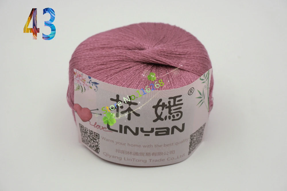 picture color 6 шт.* 100 г крючок, вязаная пряжа, нить для плетения, нить для вязания, игла, хлопчатобумажная пряжа для вязания, linha de croche t59 - Цвет: picture color