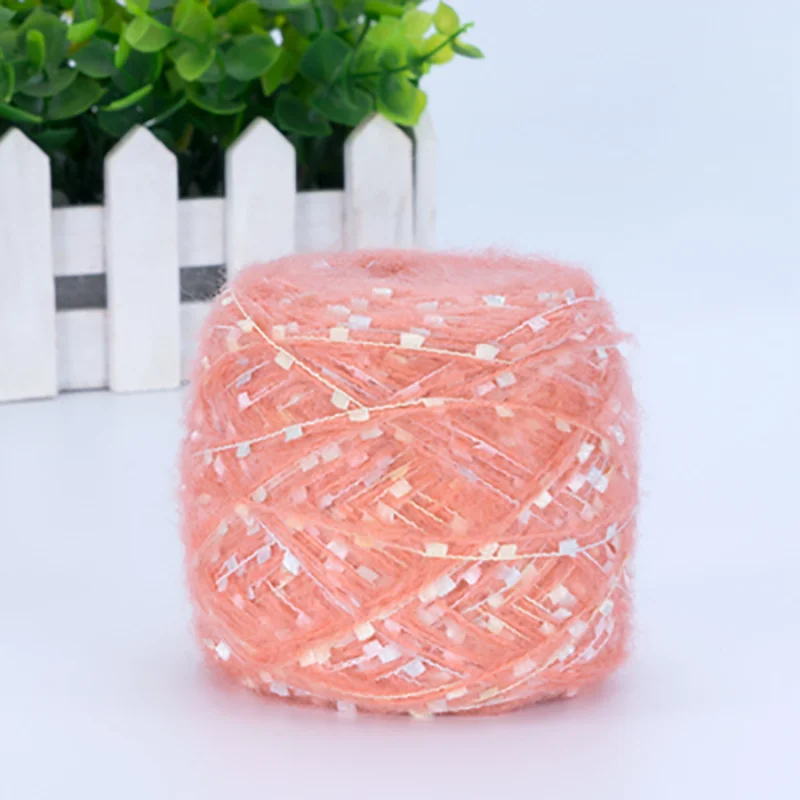 Мохеровая пряжа с импортными характеристиками 50 г Детская шерстяная для