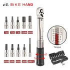 Набор инструментов для ремонта велосипедов BIKEHAND, Набор торцевых головок с шестигранным ключом динамометрический ключ для велосипеда дюйма, набор инструментов для фиксации крутящего момента 2-24 нм