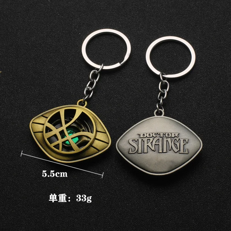Новые фильмы доктор странные Брелки Подвески Мститель 3 Dr. Stranna Steve Green Crystal Agamotto Eye