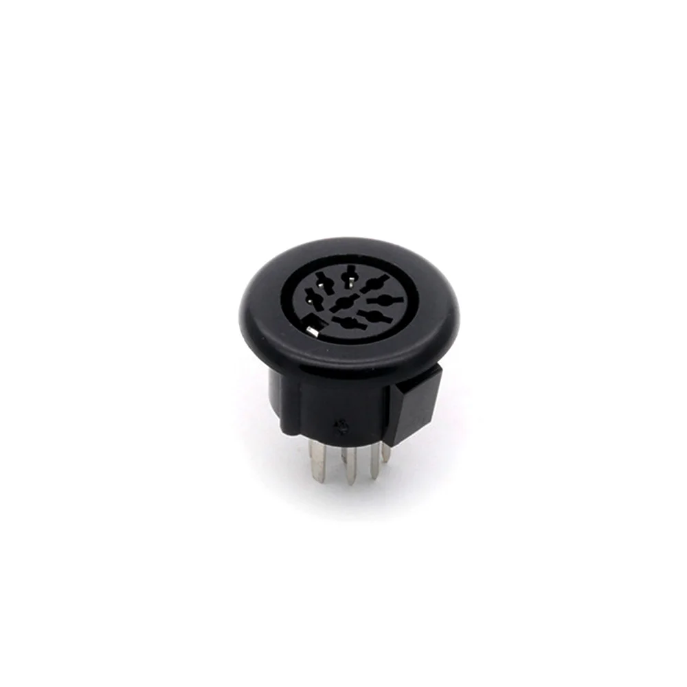 20pcs DIN Female 8Pin Jack Socket Connector Panel Mount Soldering for Electric push rod/computer motherboard 100pcs | Обустройство